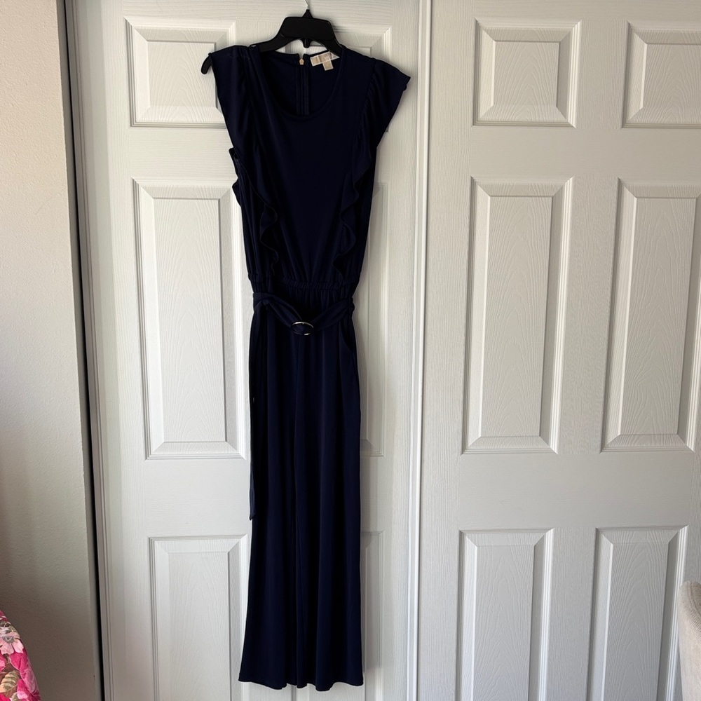 Michael Kors Navy Maxi Dress